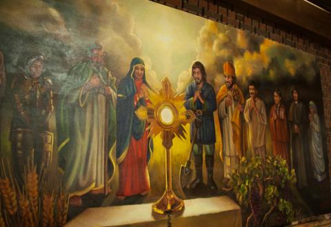 All Saints Academy painting
