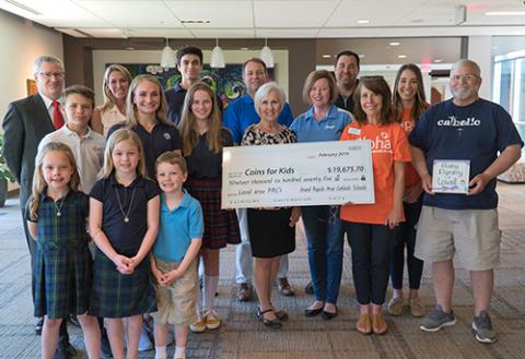 Coins for Kids Fundraising Challenge