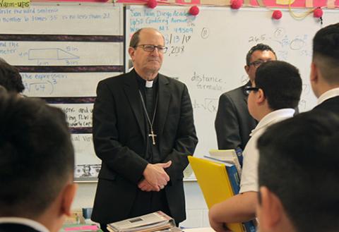 Bishop Walkowiak receives NCEA award