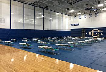 Shelter at Catholic Central