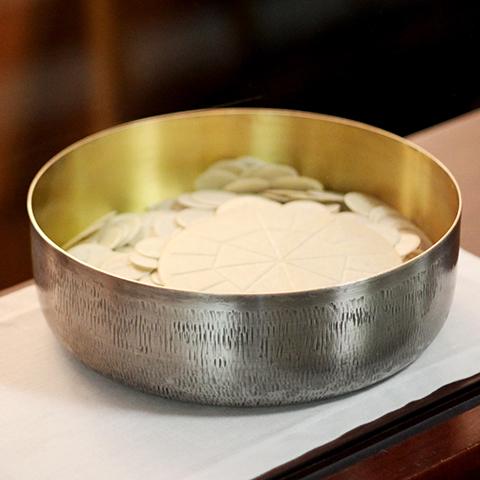 Hosts prepared for Mass.