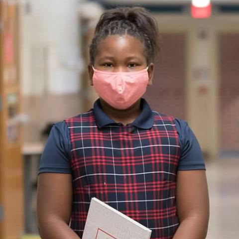 A file photo of a student at IHM.